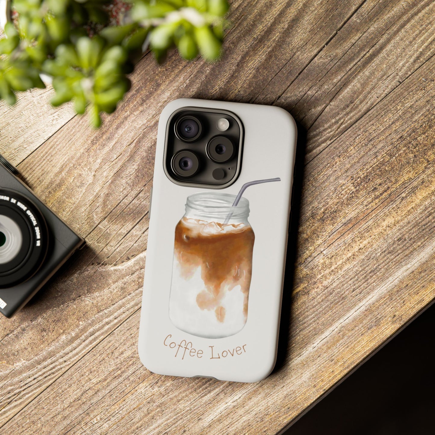 Coffee Lover Phone Case - Tough and Stylish for Coffee Enthusiasts