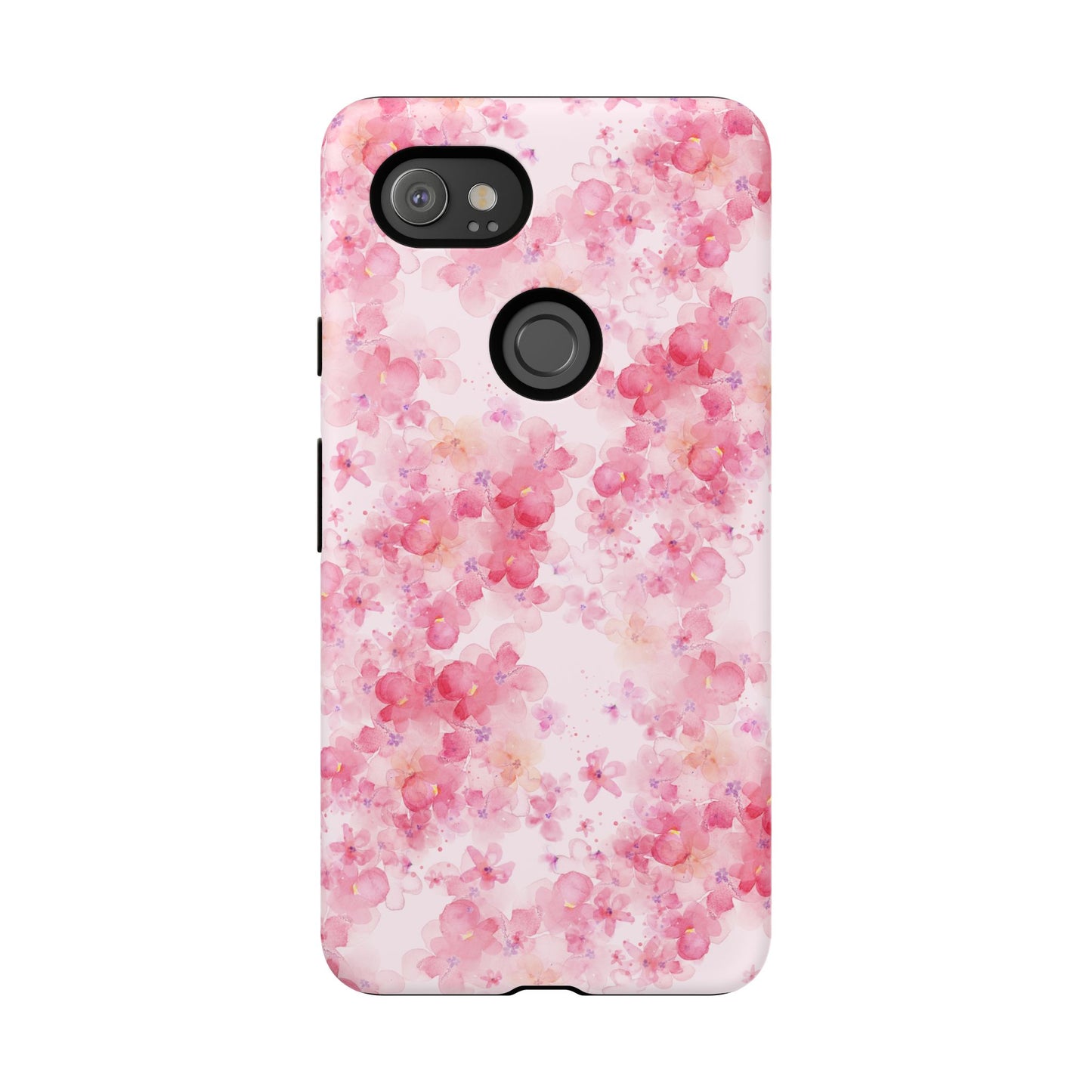 Floral Phone Case - Tough Cases with Pink Blossom Design