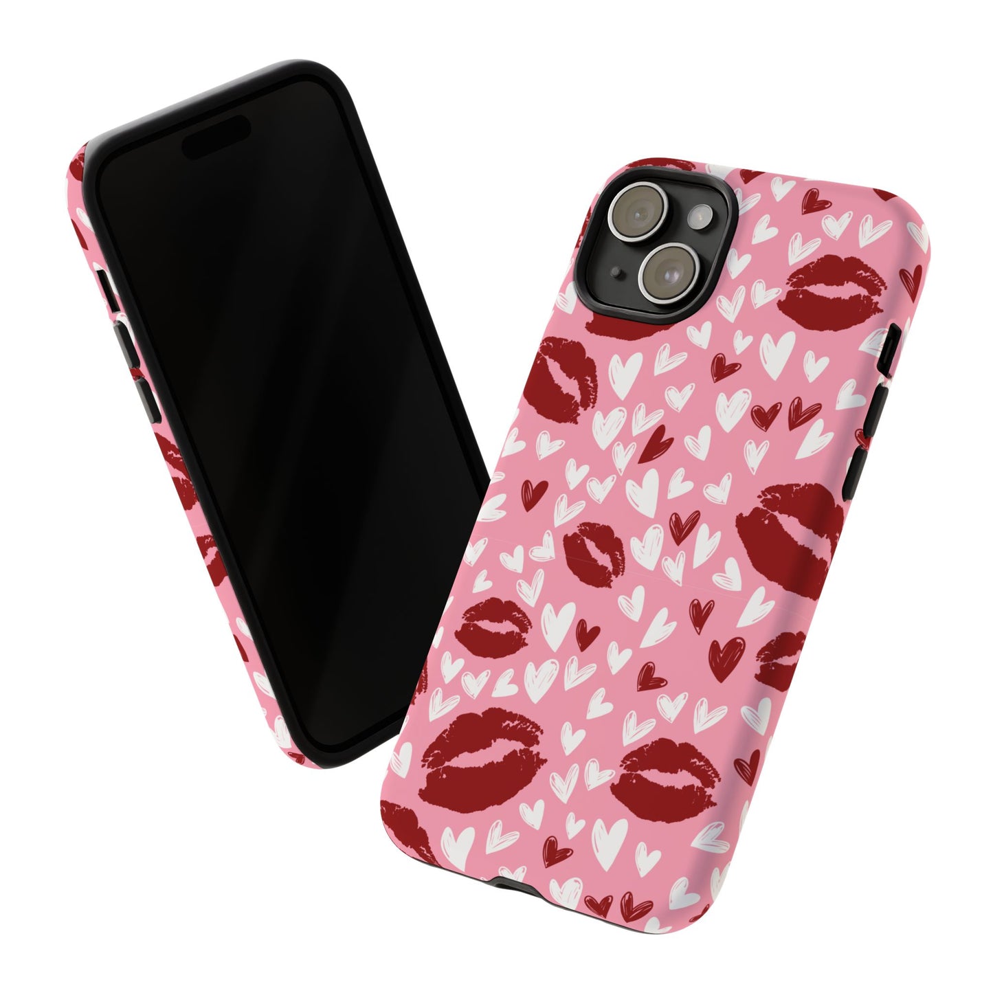 Kiss & Love Phone Case - Tough Cases for Romance Lovers