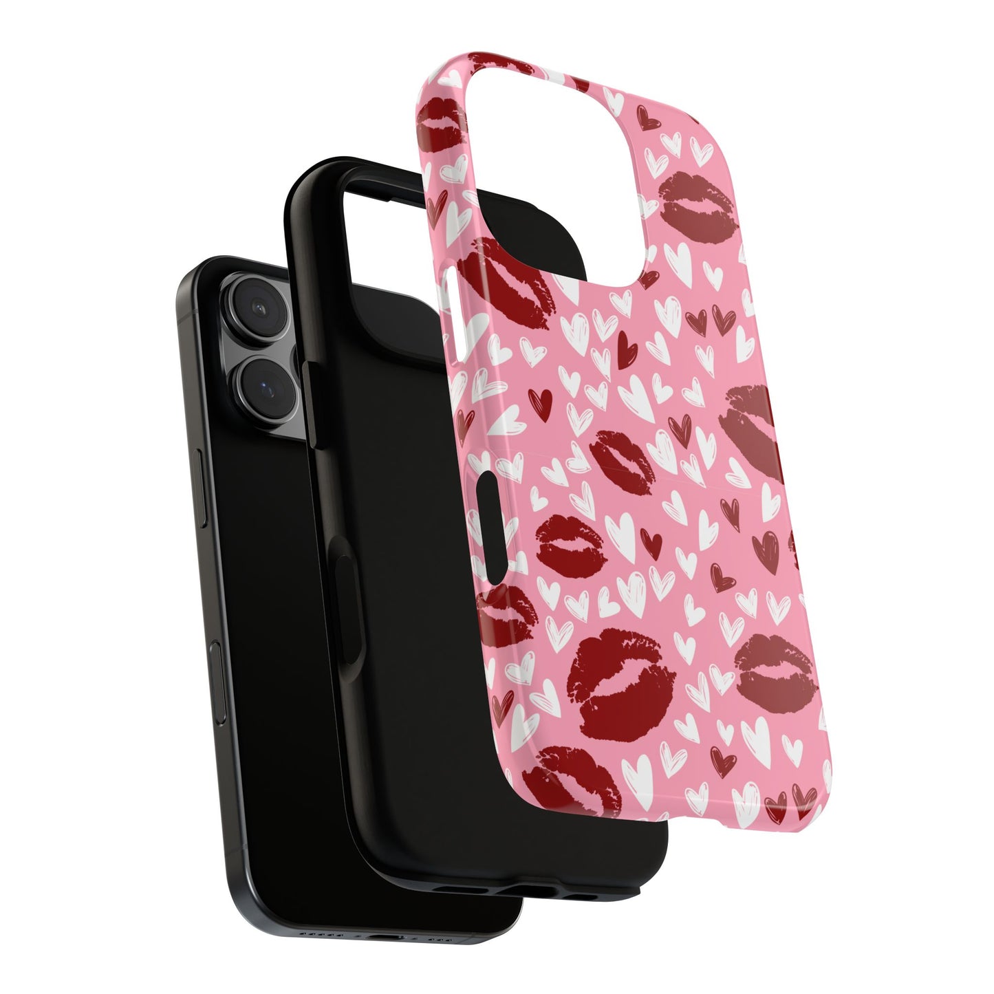 Kiss & Love Phone Case - Tough Cases for Romance Lovers