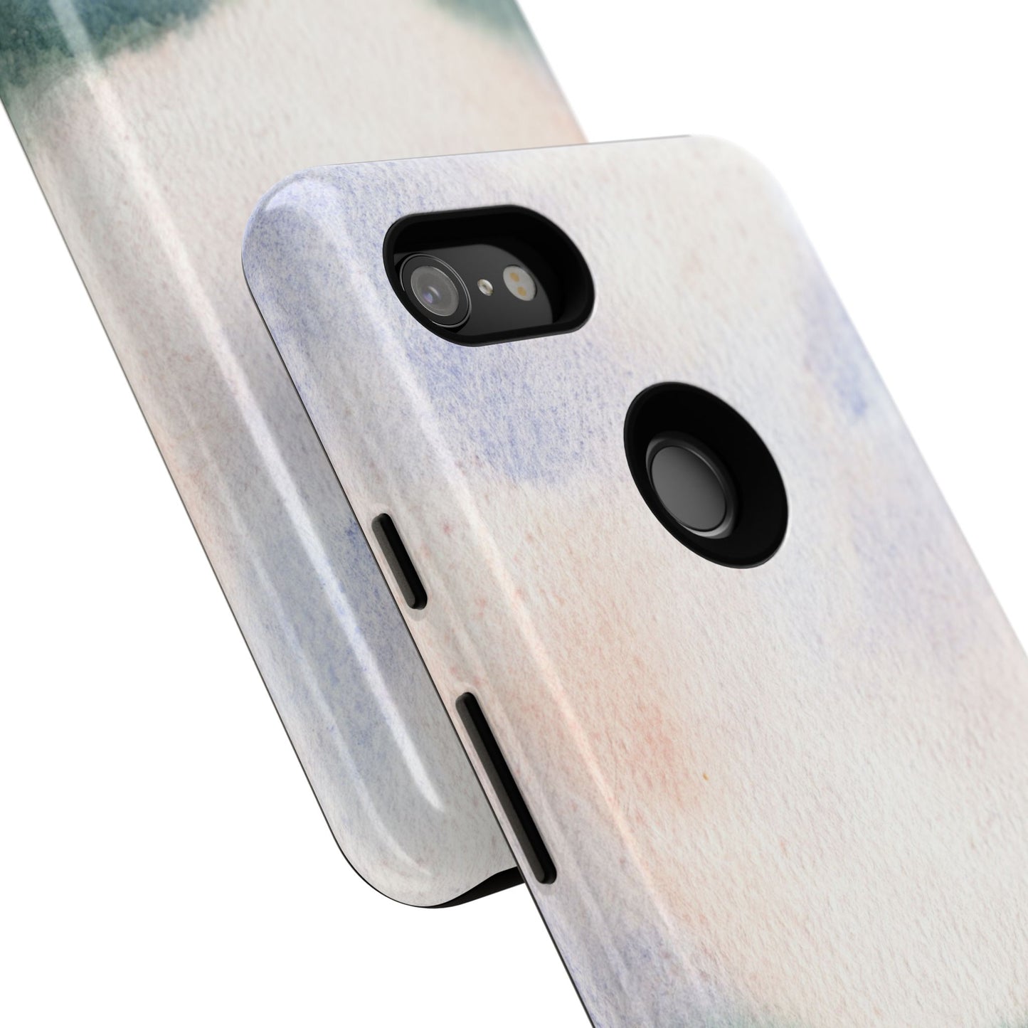 Floral Tough Phone Case – Watercolor Poppy Design for Nature Lovers