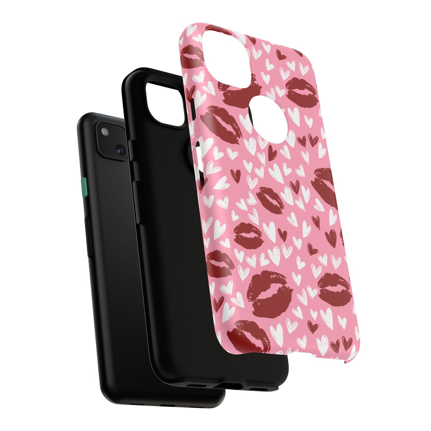 Kiss & Love Phone Case - Tough Cases for Romance Lovers