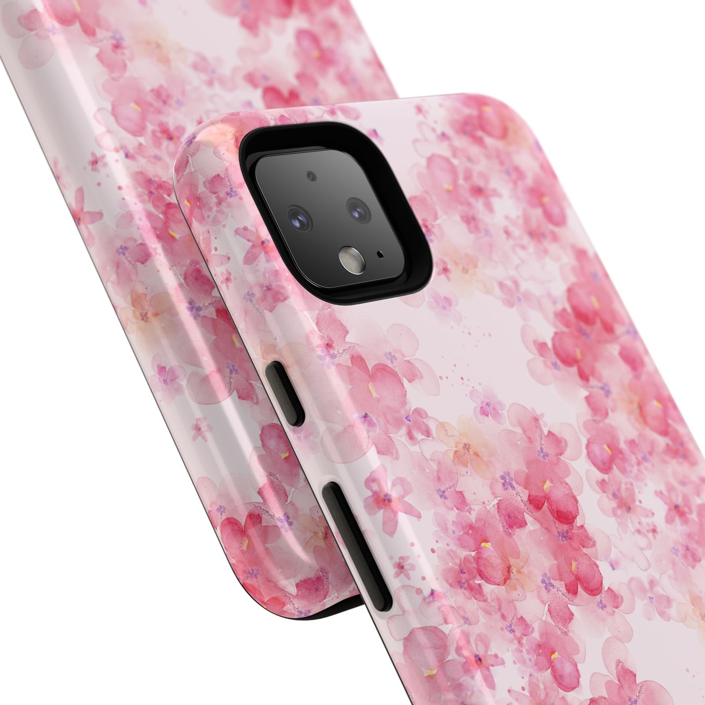 Floral Phone Case - Tough Cases with Pink Blossom Design