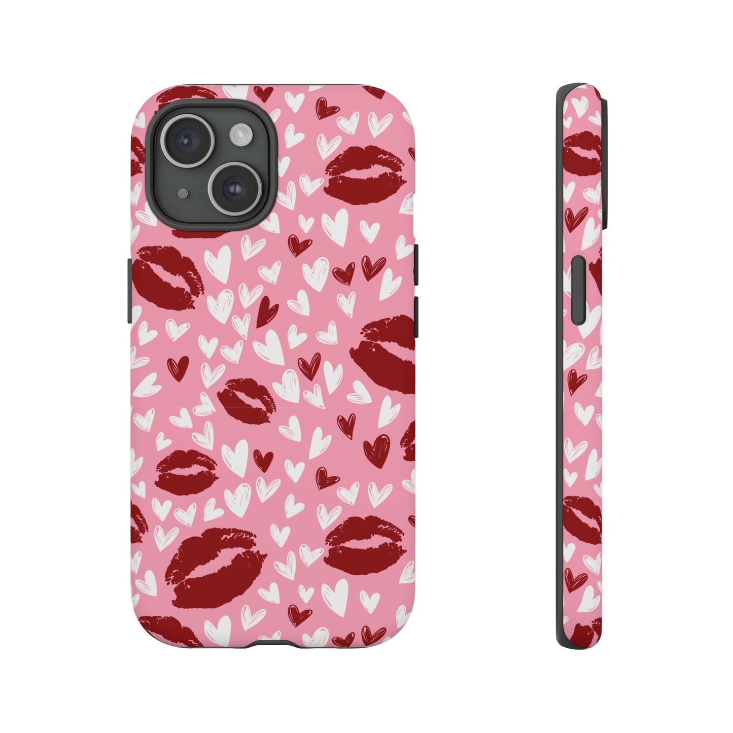 Kiss & Love Phone Case - Tough Cases for Romance Lovers