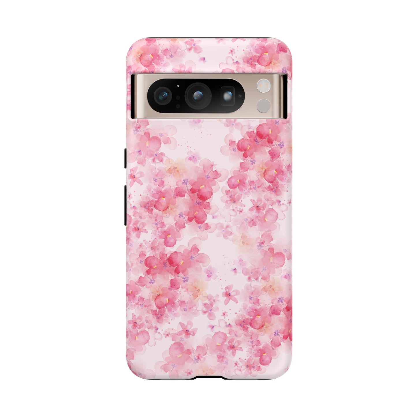 Floral Phone Case - Tough Cases with Pink Blossom Design
