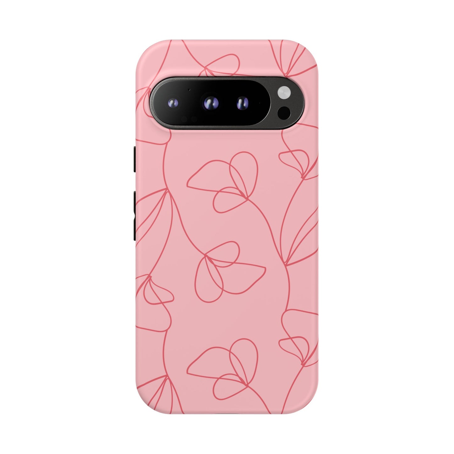 Tough Cases: Elegant Floral Phone Case - Durable Protection with Stylish Design