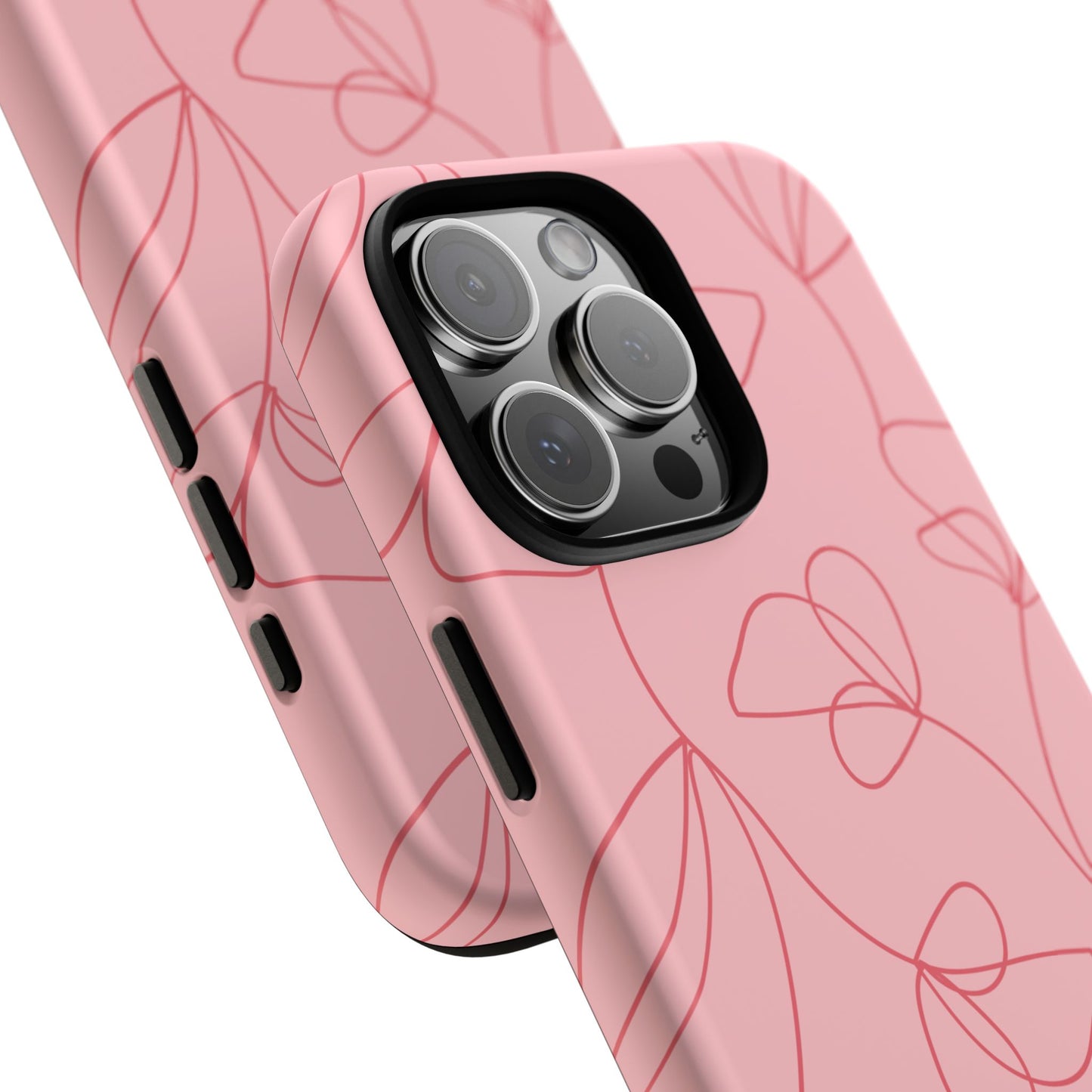 Tough Cases: Elegant Floral Phone Case - Durable Protection with Stylish Design