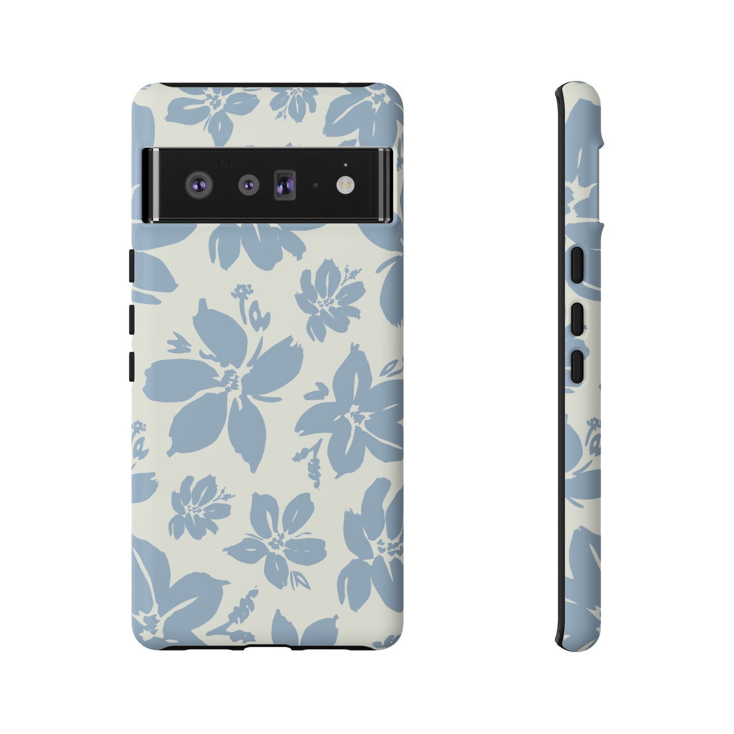 Floral Tough Phone Case  - Stylish and Durable Protective Cover