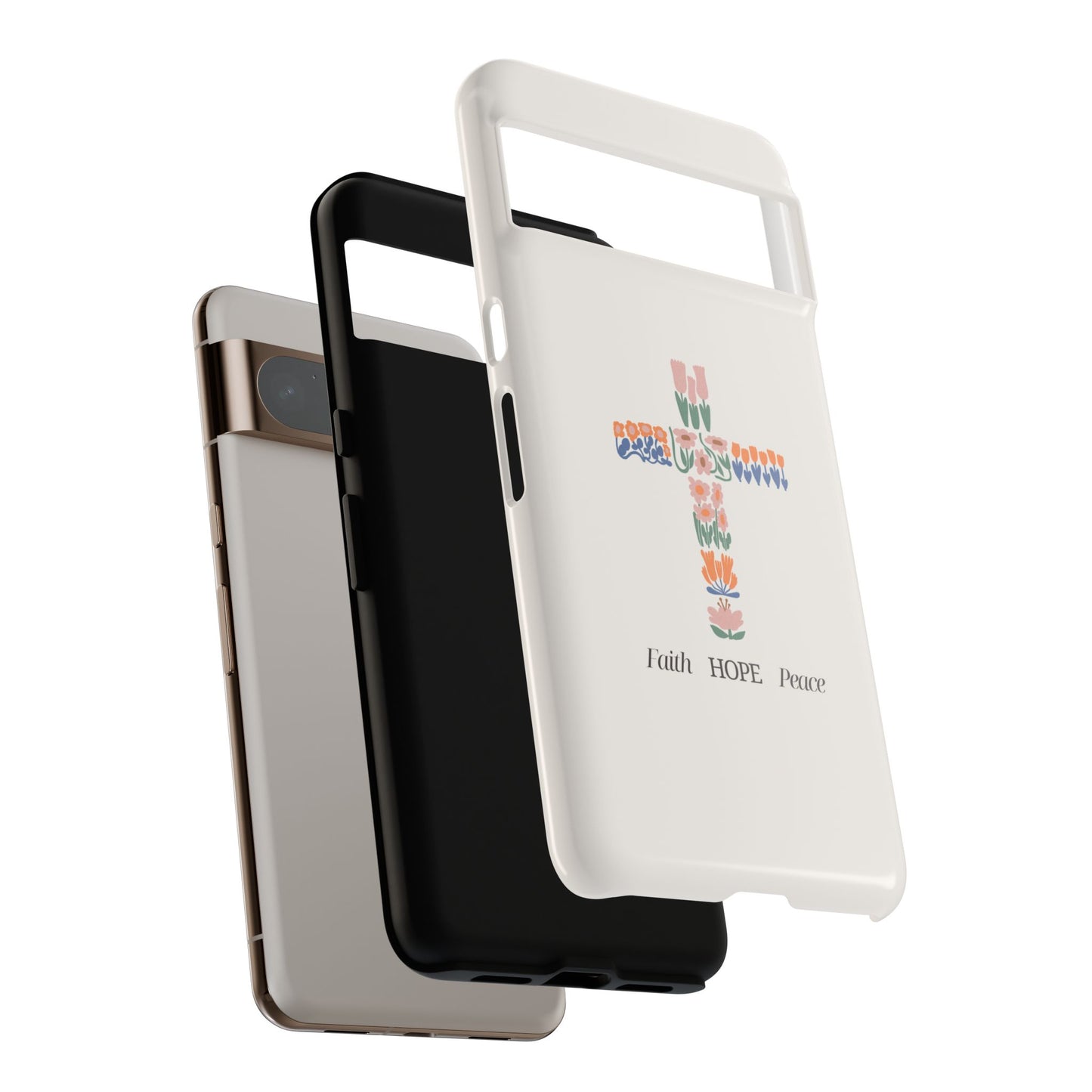 Faith, Hope, Peace Phone Case - Tough Cases for Spiritual Inspiration