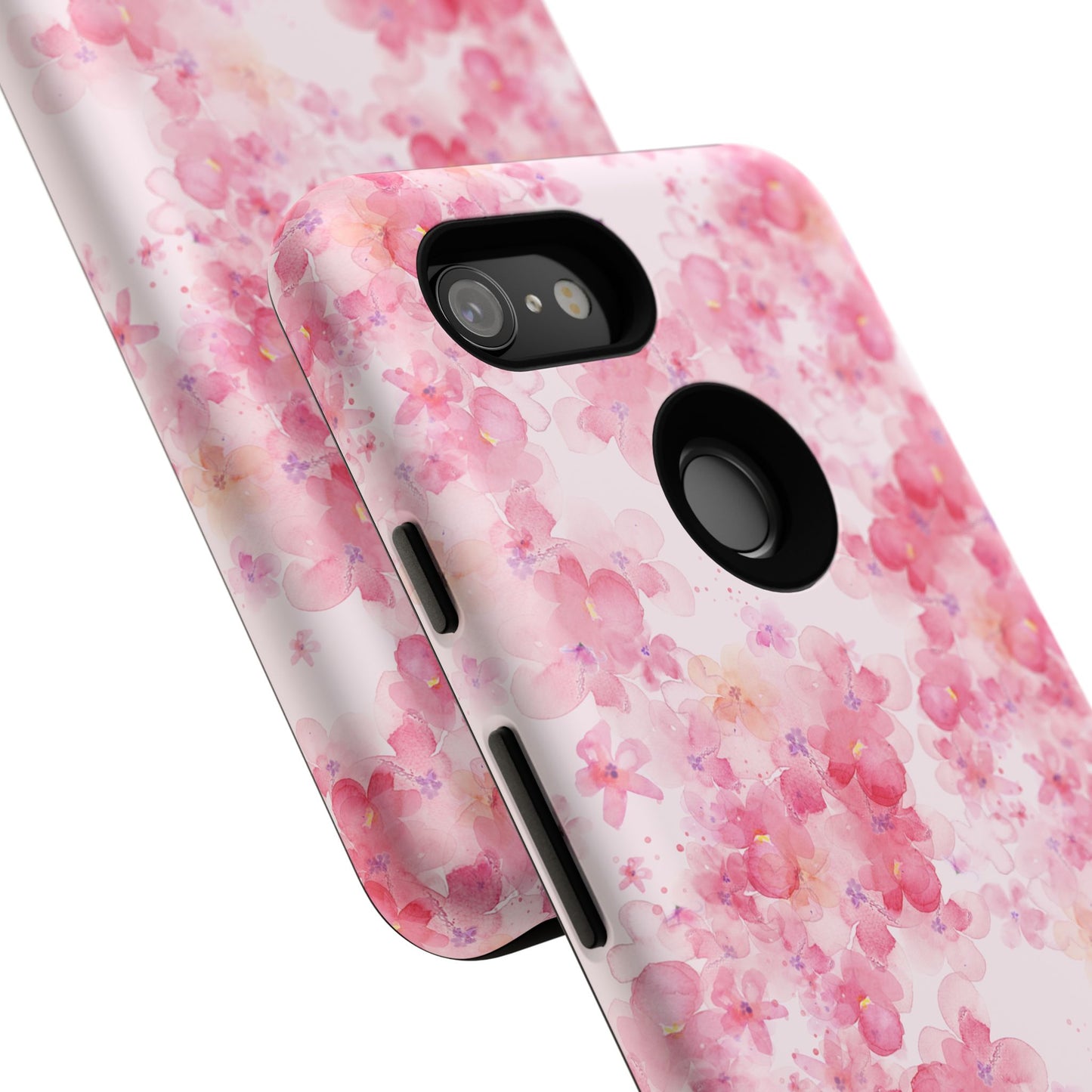 Floral Phone Case - Tough Cases with Pink Blossom Design