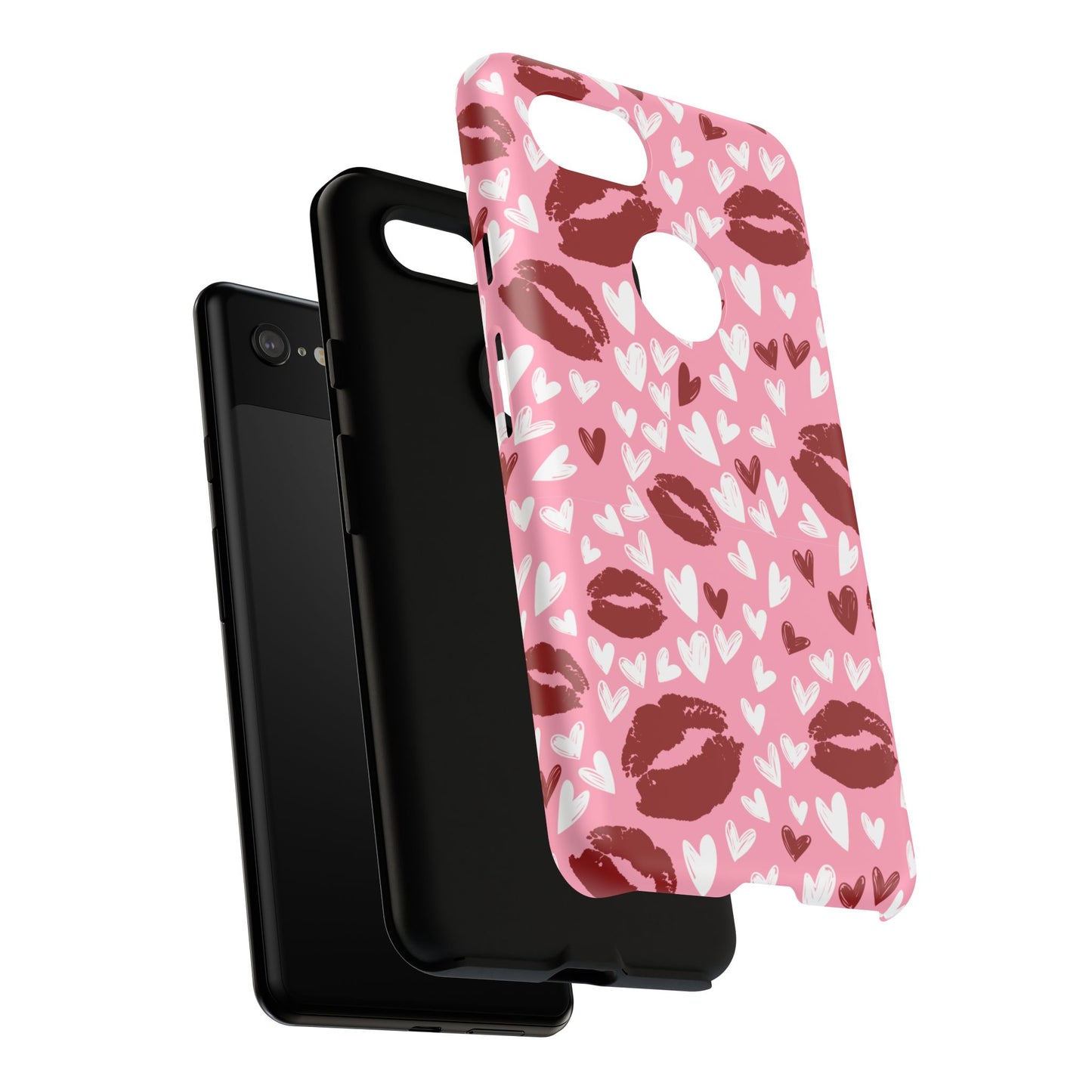 Kiss & Love Phone Case - Tough Cases for Romance Lovers