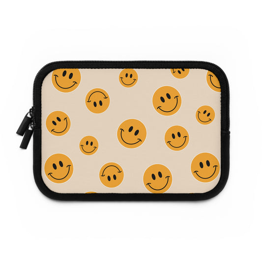 Smiley Face Laptop Sleeve – Fun & Stylish Tech Accessory