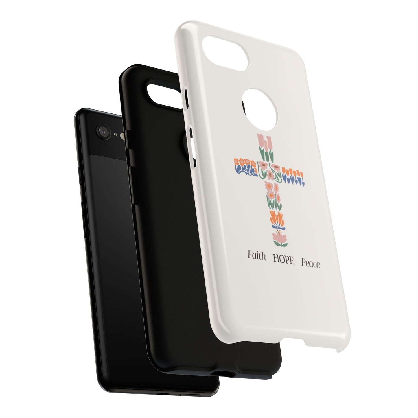 Faith, Hope, Peace Phone Case - Tough Cases for Spiritual Inspiration
