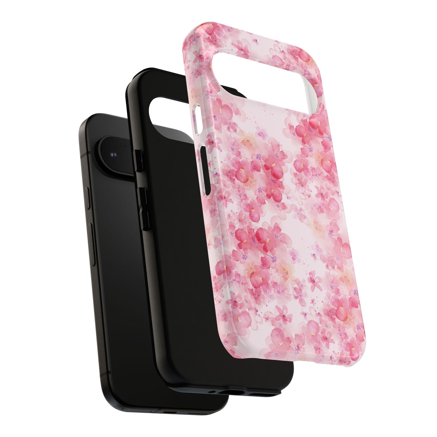 Floral Phone Case - Tough Cases with Pink Blossom Design