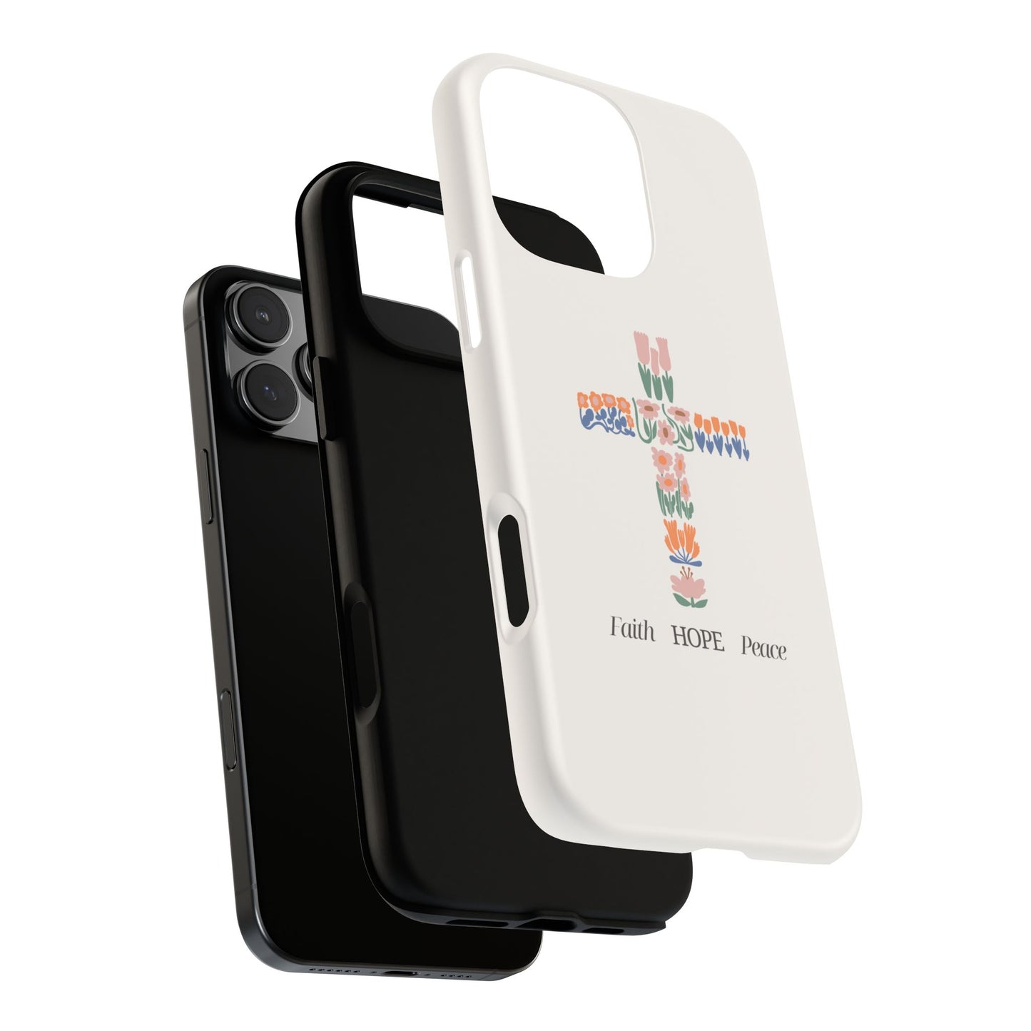 Faith, Hope, Peace Phone Case - Tough Cases for Spiritual Inspiration
