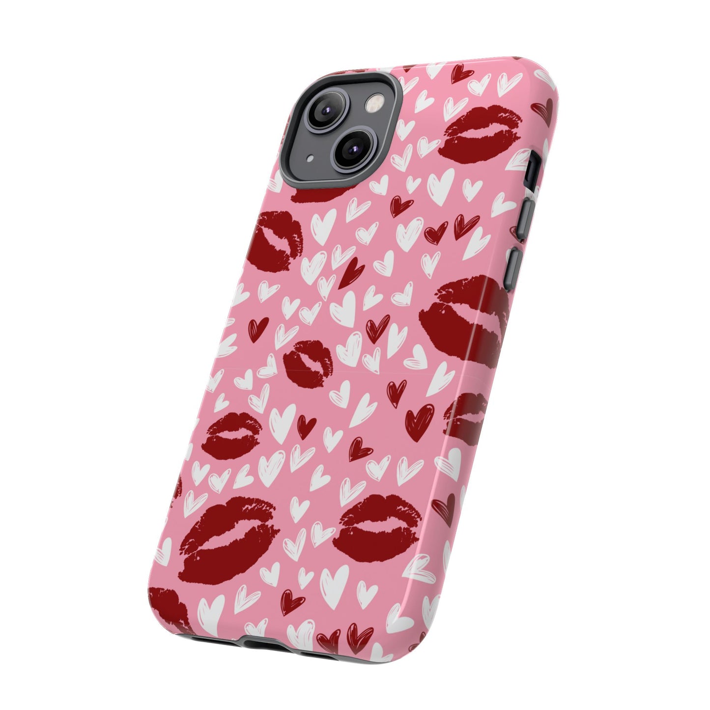 Kiss & Love Phone Case - Tough Cases for Romance Lovers