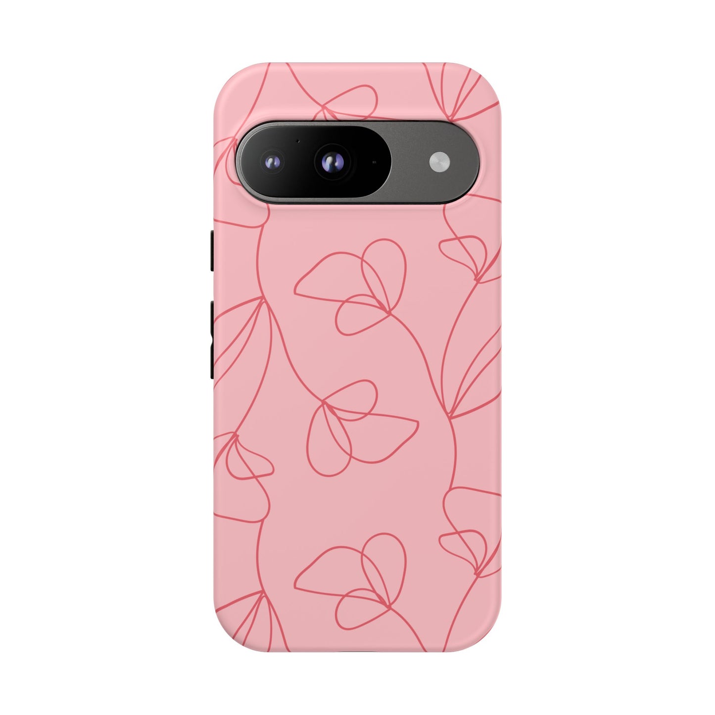 Tough Cases: Elegant Floral Phone Case - Durable Protection with Stylish Design