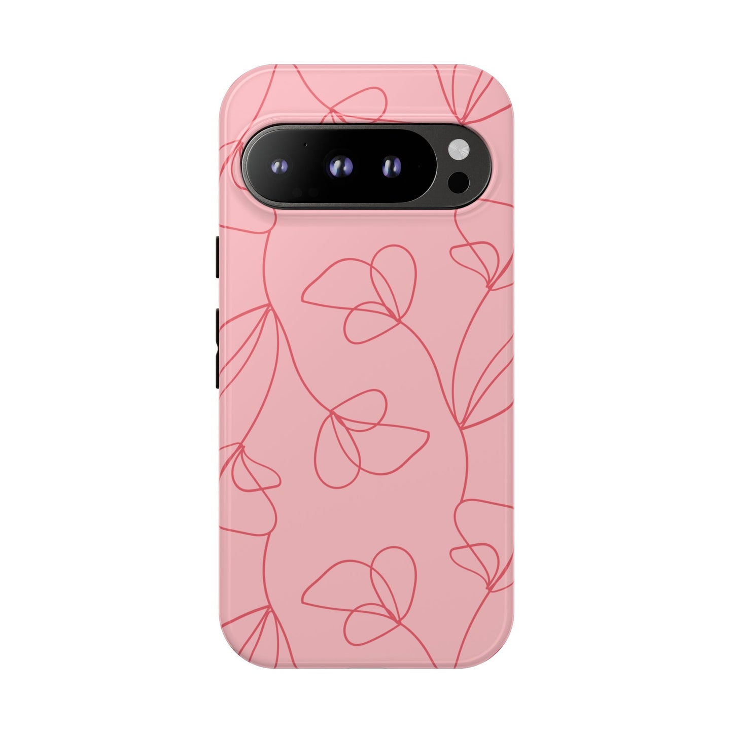 Tough Cases: Elegant Floral Phone Case - Durable Protection with Stylish Design
