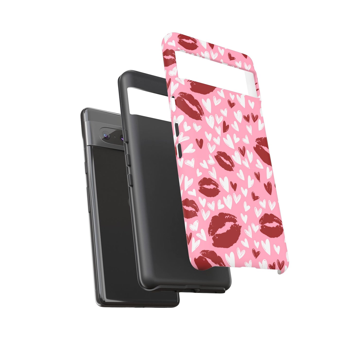 Kiss & Love Phone Case - Tough Cases for Romance Lovers