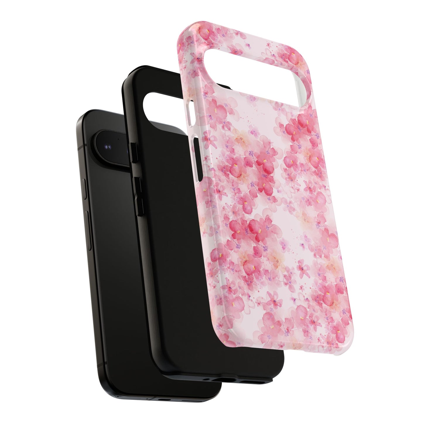 Floral Phone Case - Tough Cases with Pink Blossom Design