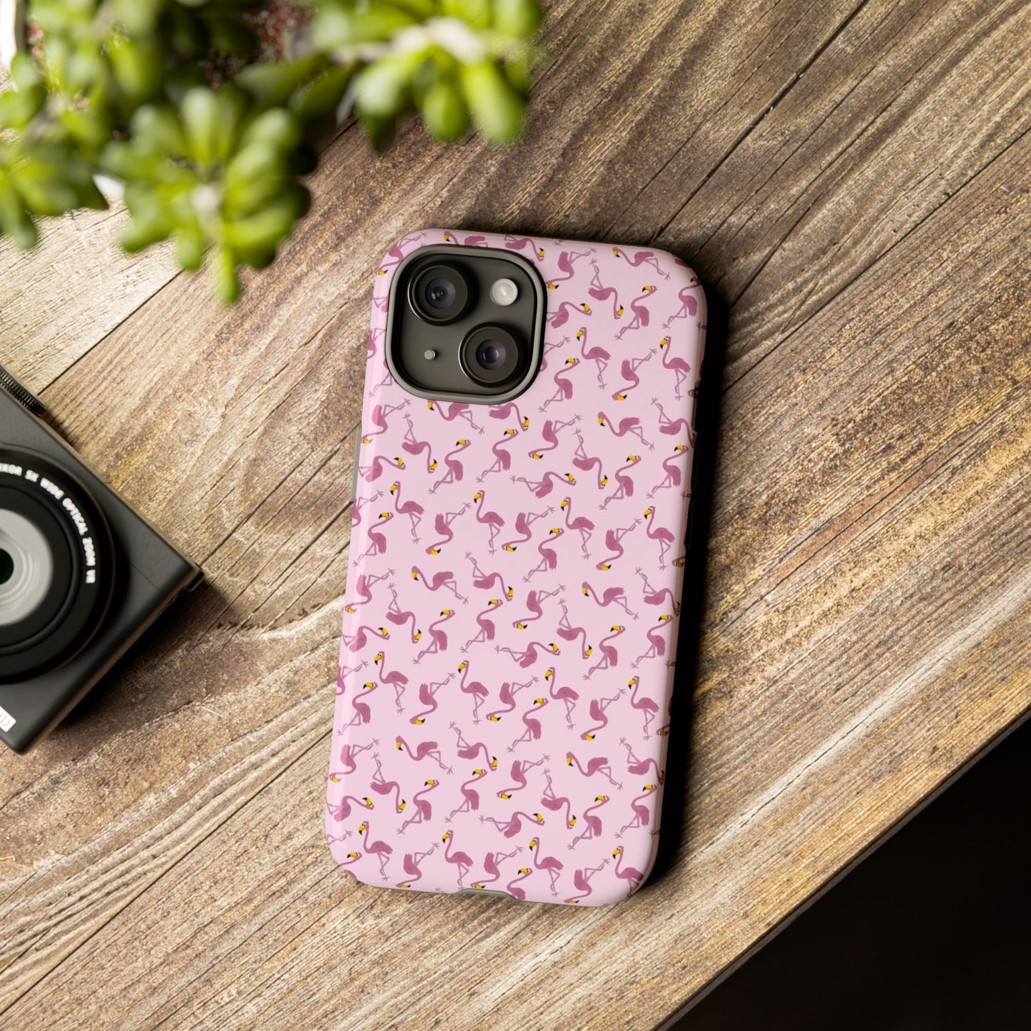 Fun Flamingo Phone Case - Tough & Stylish Design