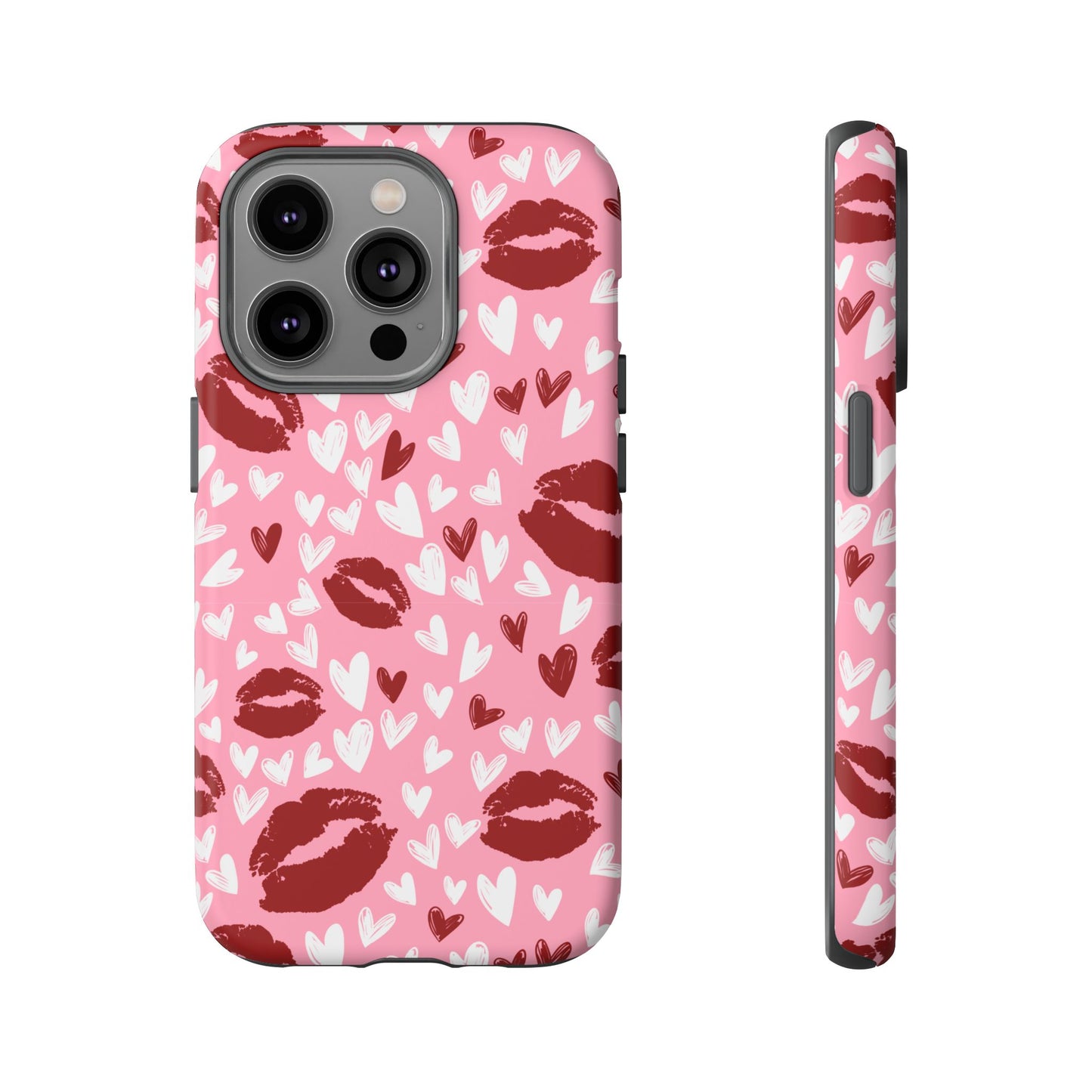 Kiss & Love Phone Case - Tough Cases for Romance Lovers