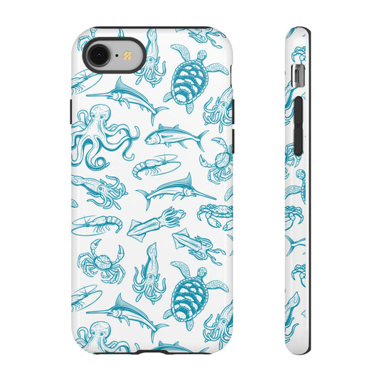 Marine Life Ocean Inspired Phone Case - Tough Case For Stylish Protection
