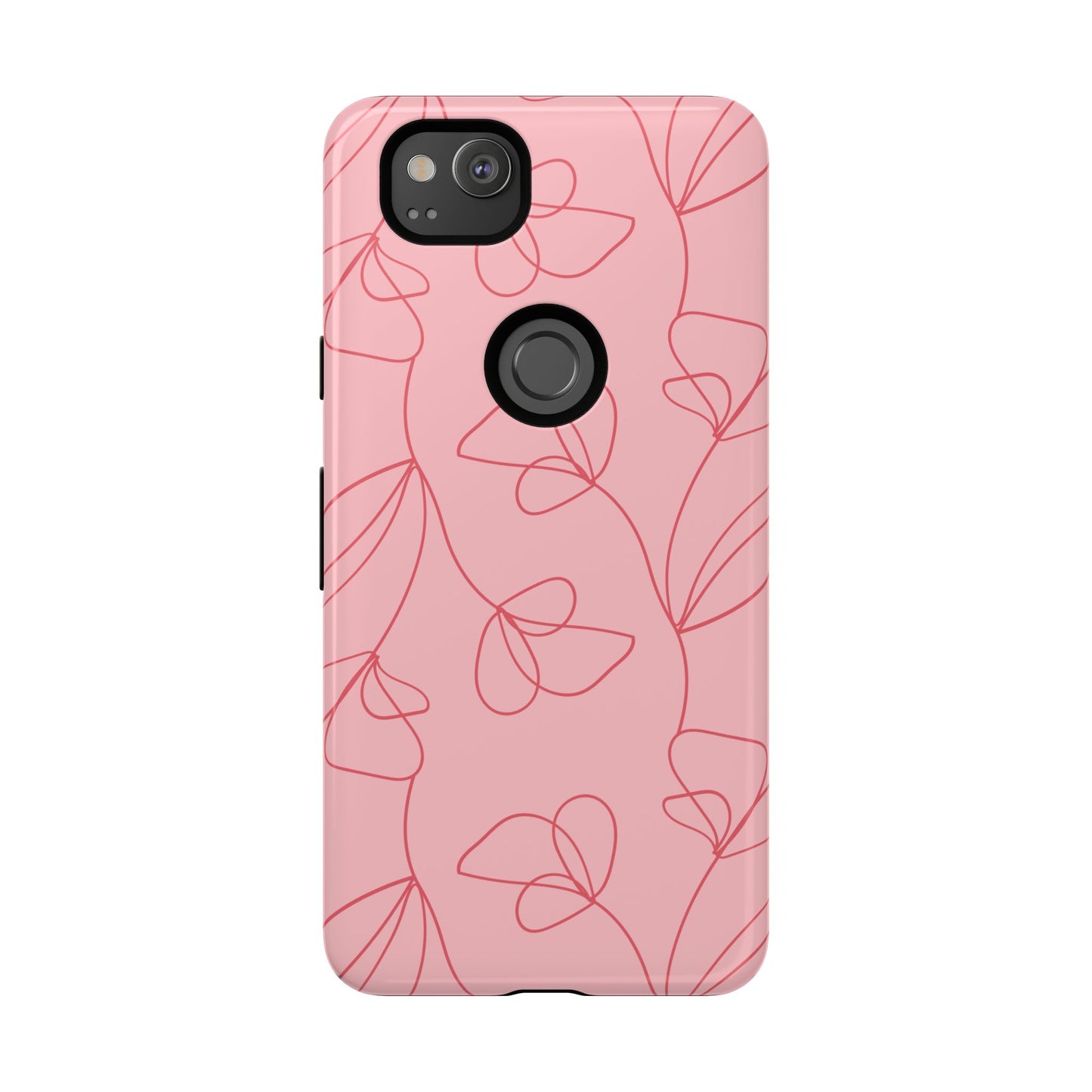Tough Cases: Elegant Floral Phone Case - Durable Protection with Stylish Design