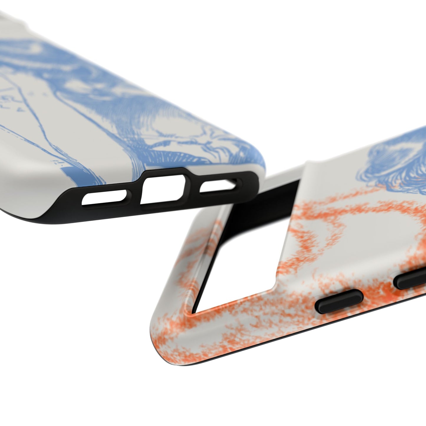 Artistic Phone Case with Stress Relief Design