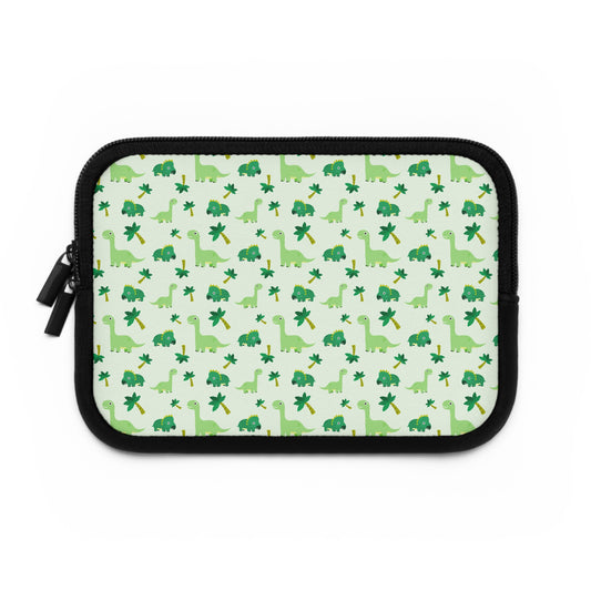 Dinosaur Print Laptop Sleeve - Cute Kids Tech Accessory