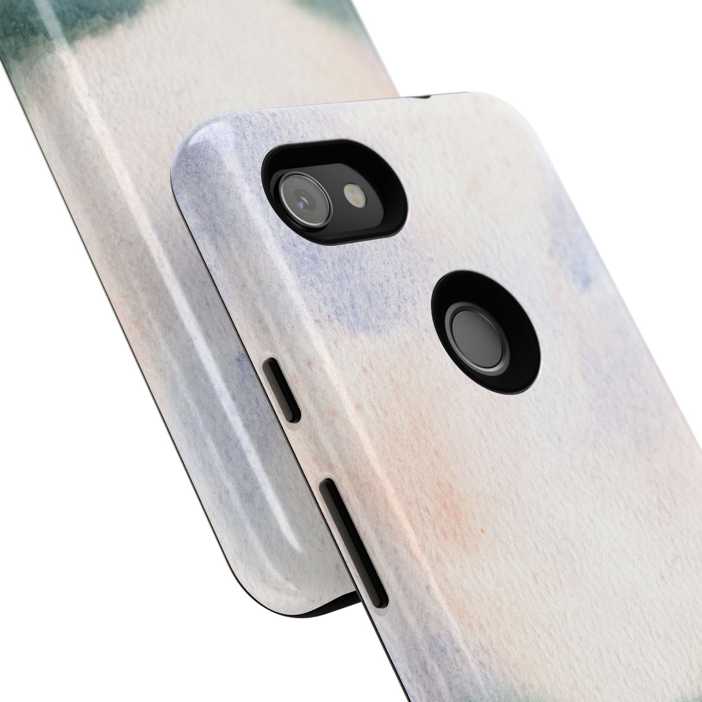 Floral Tough Phone Case – Watercolor Poppy Design for Nature Lovers