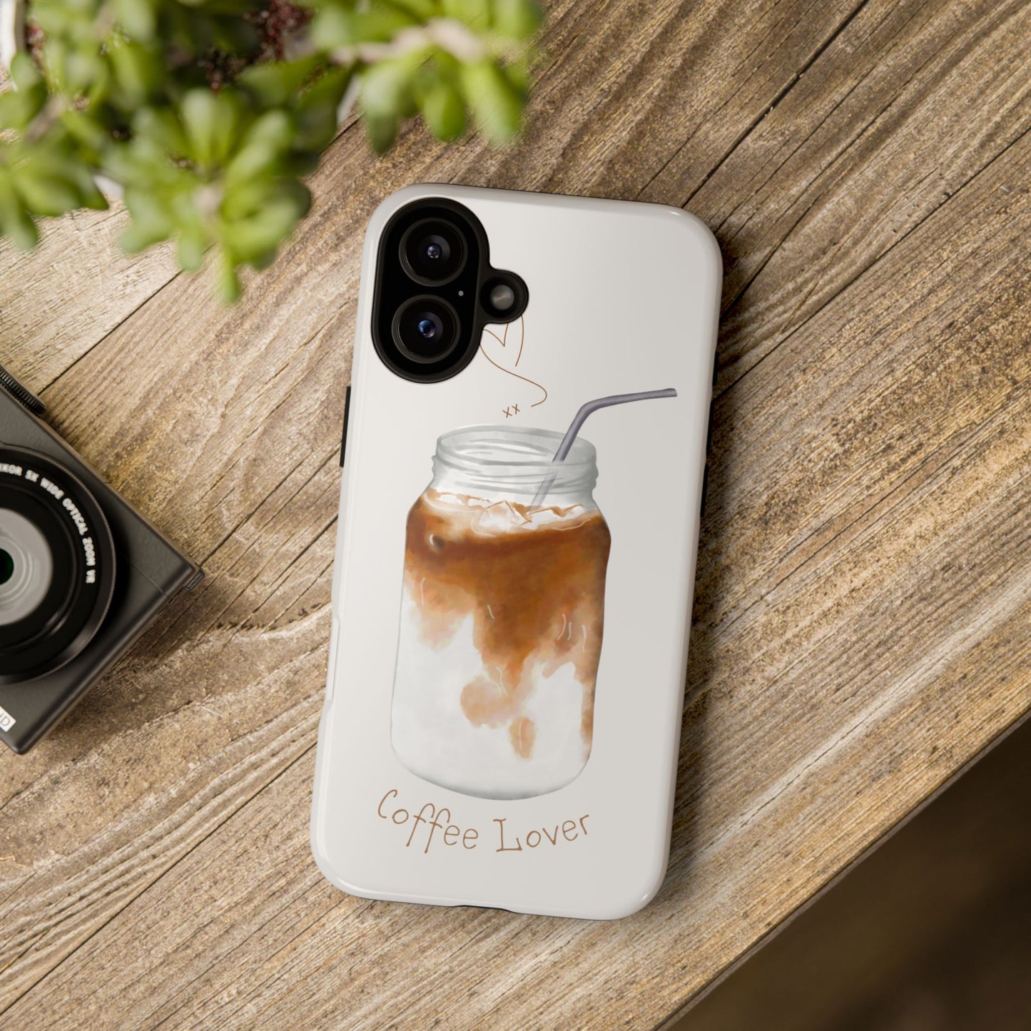 Coffee Lover Phone Case - Tough and Stylish for Coffee Enthusiasts