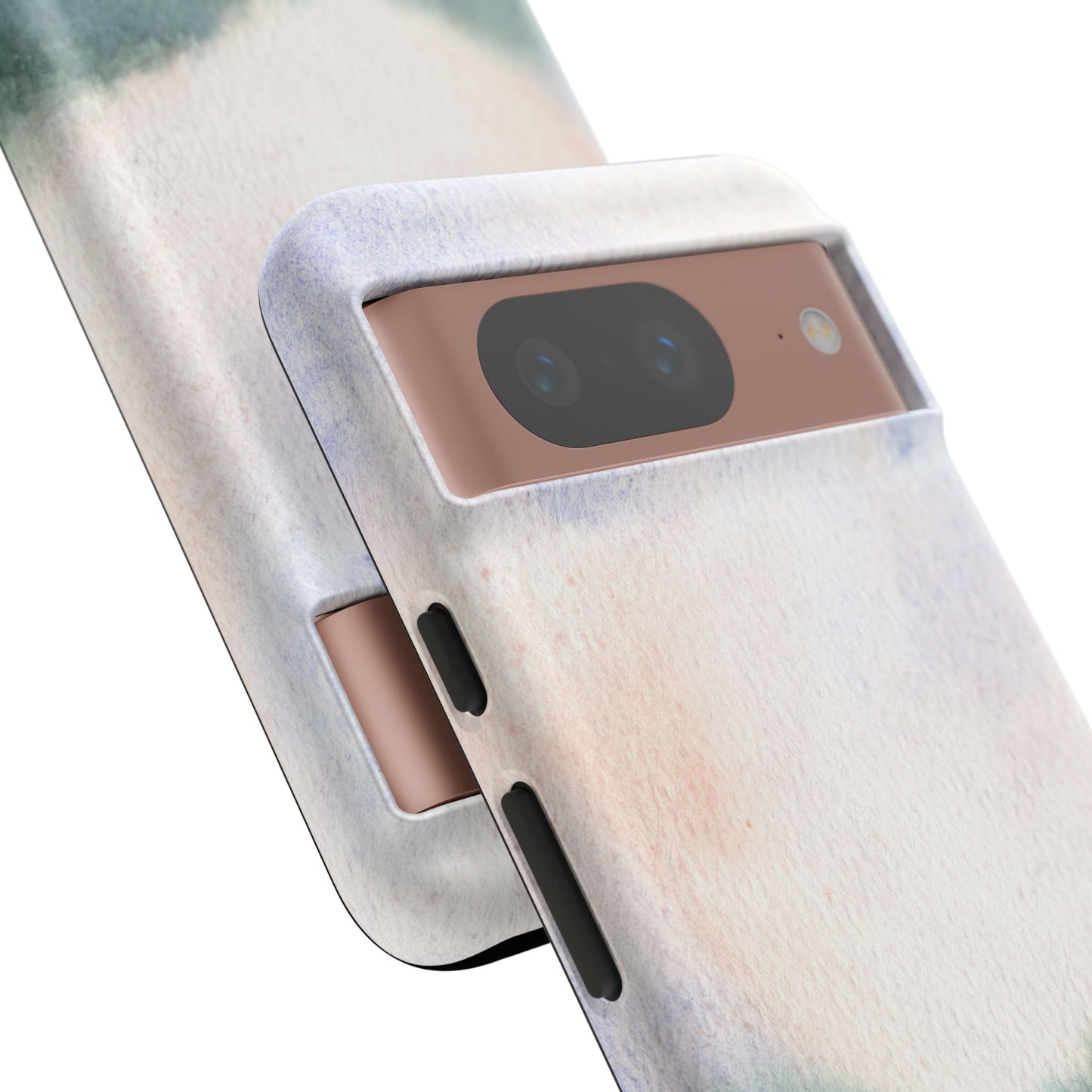 Floral Tough Phone Case – Watercolor Poppy Design for Nature Lovers