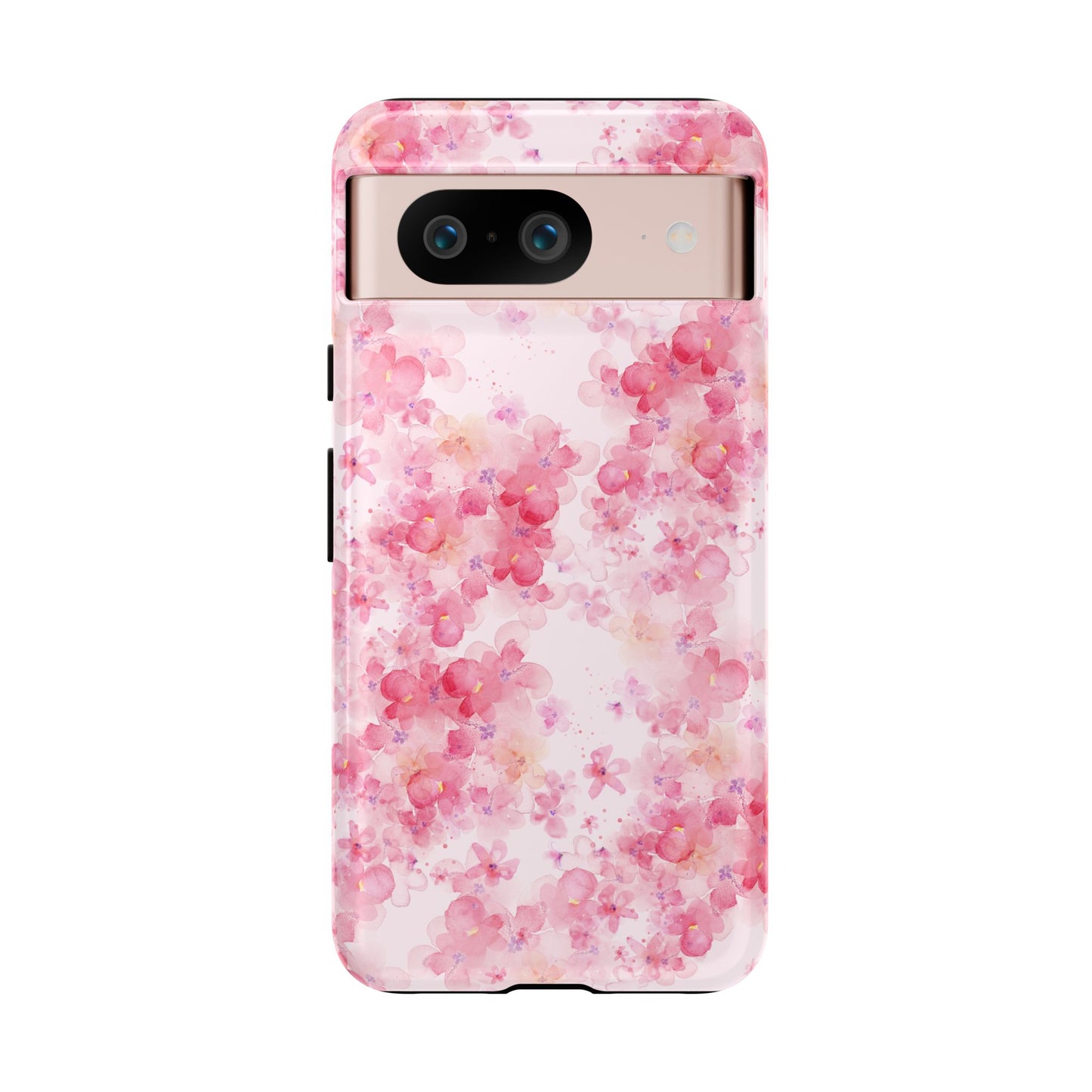 Floral Phone Case - Tough Cases with Pink Blossom Design