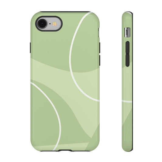 Green Wave Design for Sports Lovers - Stylish Tough Phone Case –