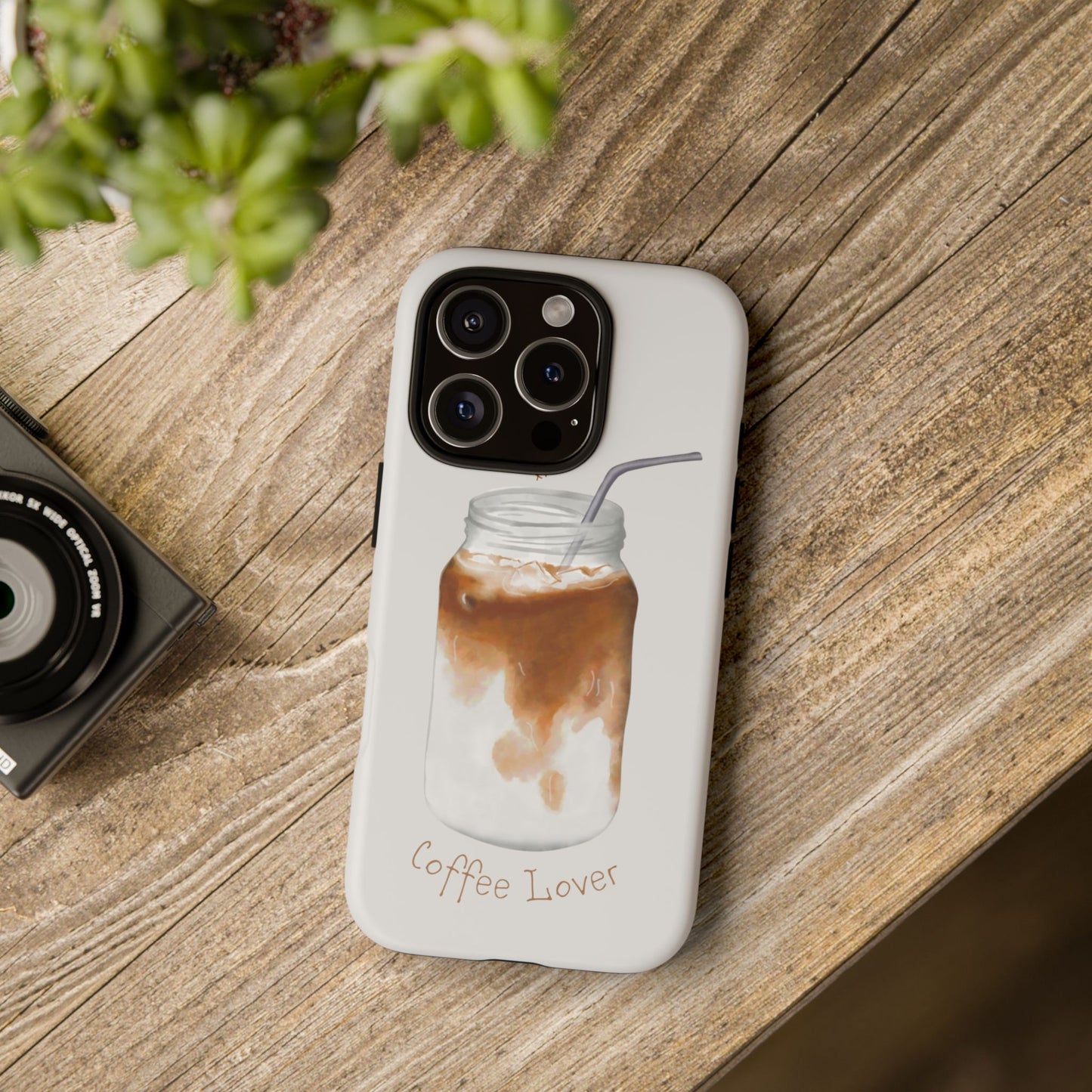 Coffee Lover Phone Case - Tough and Stylish for Coffee Enthusiasts