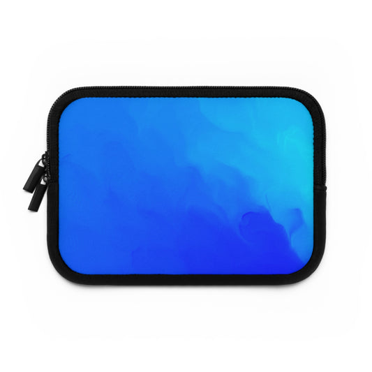 Vibrant Blue Abstract Laptop Sleeve - Stylish Protection for Your Device