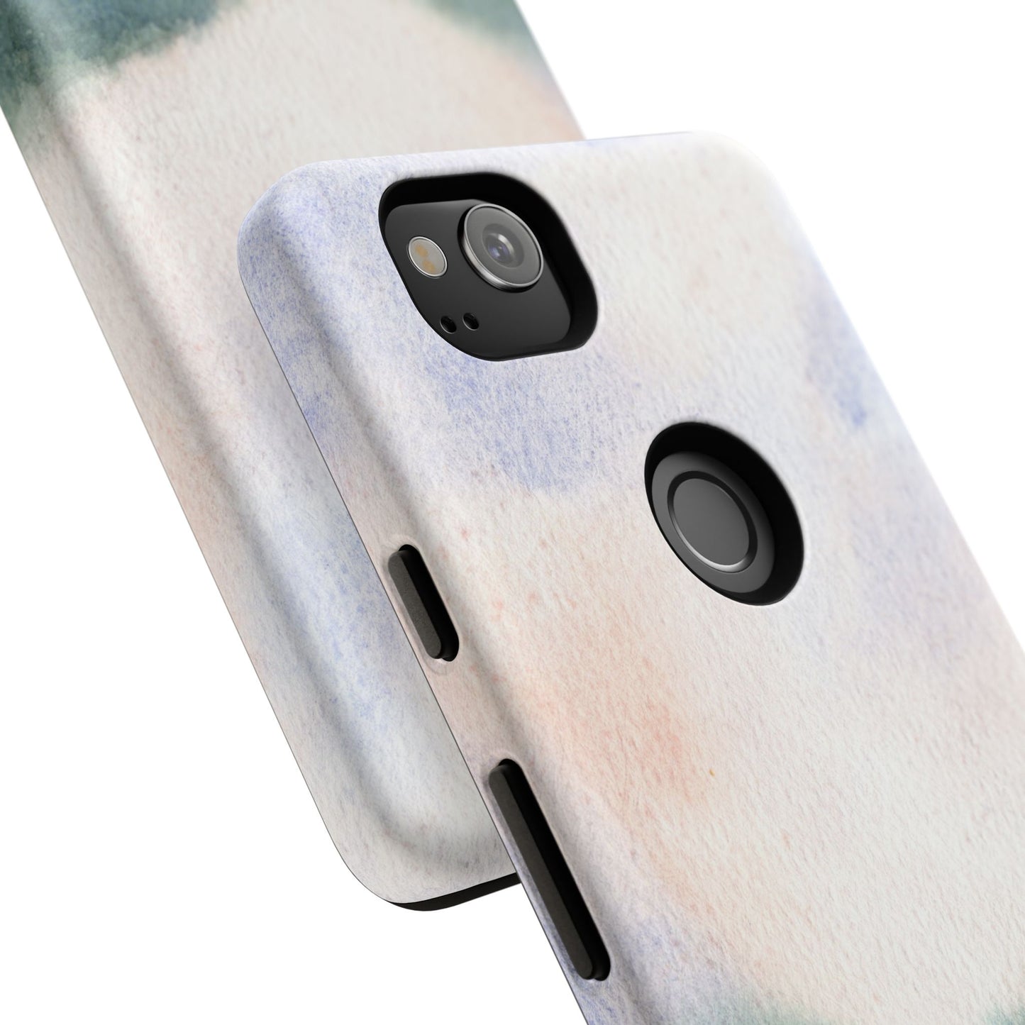 Floral Tough Phone Case – Watercolor Poppy Design for Nature Lovers