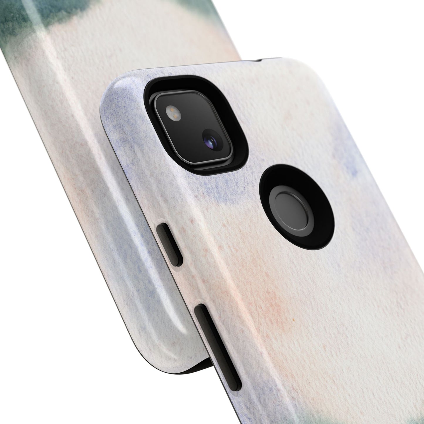 Floral Tough Phone Case – Watercolor Poppy Design for Nature Lovers