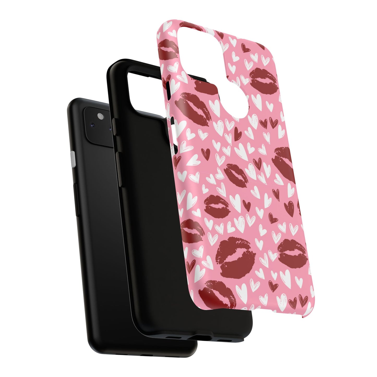Kiss & Love Phone Case - Tough Cases for Romance Lovers