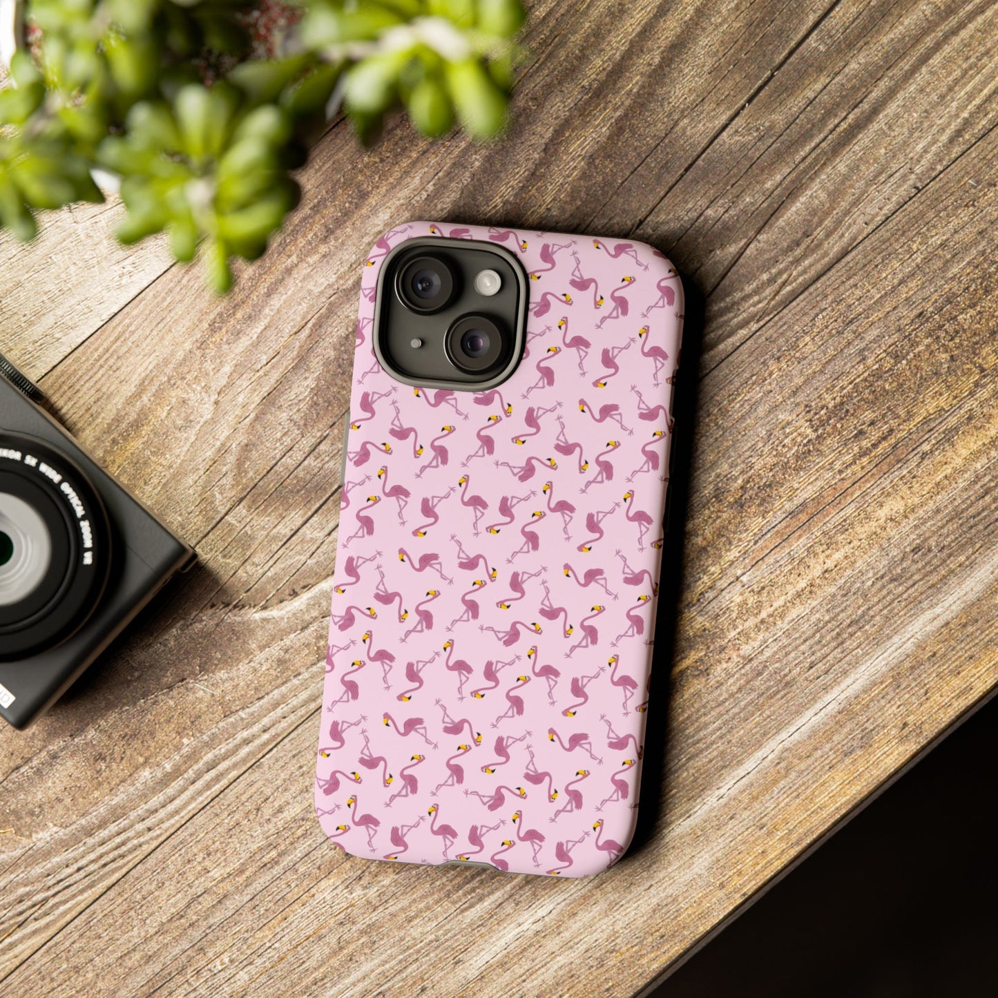 Fun Flamingo Phone Case - Tough & Stylish Design