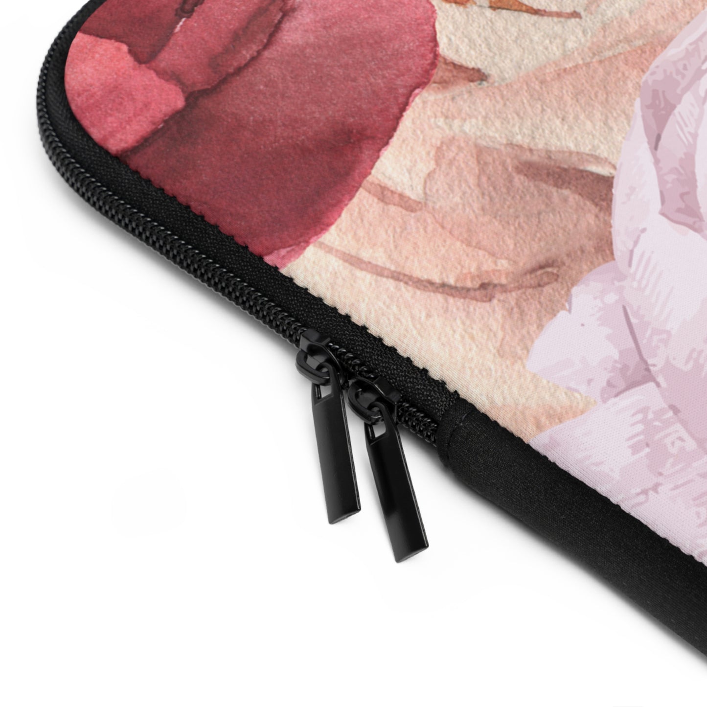 Elegant Floral Laptop Sleeve for Women - Stylish Protection for Your Device