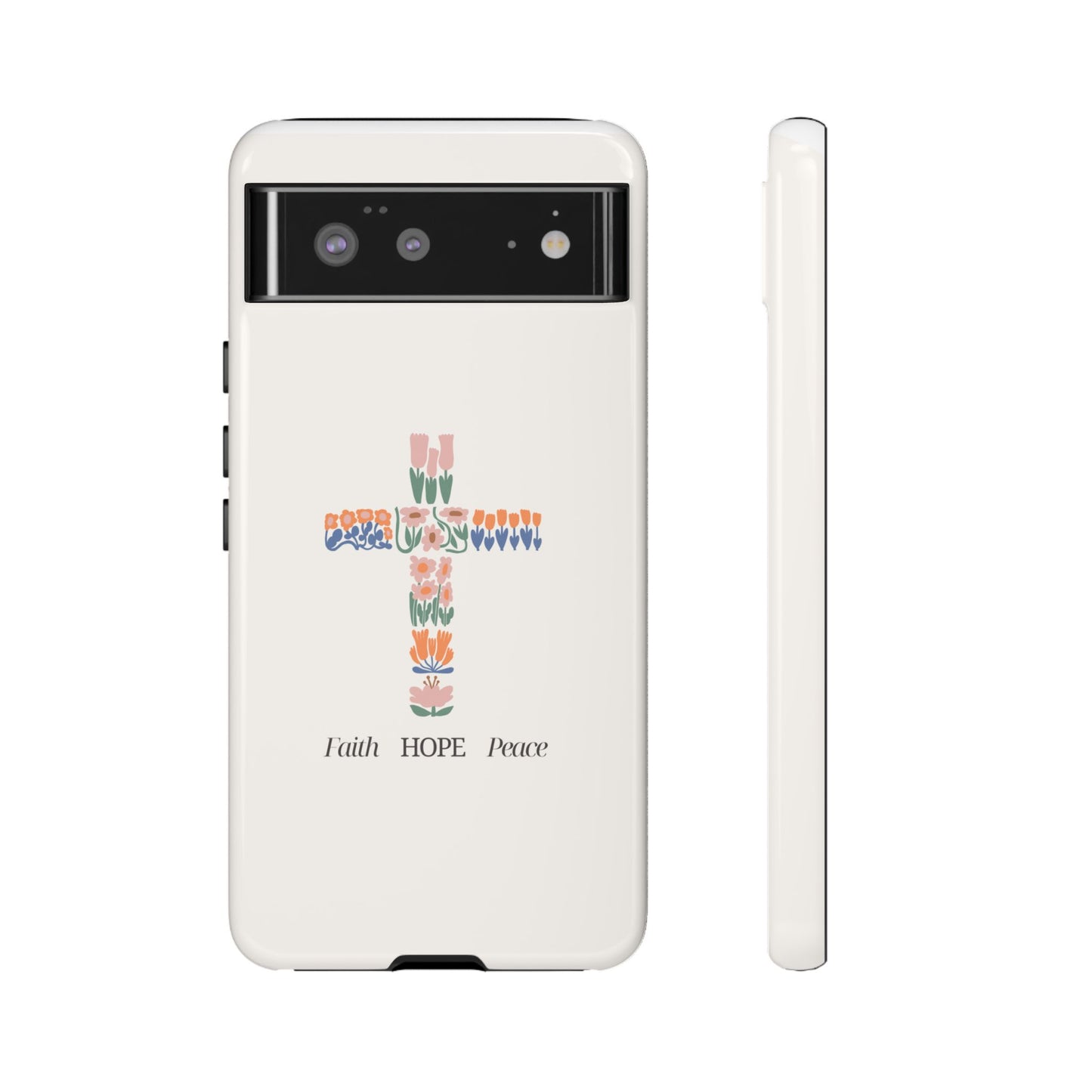 Faith, Hope, Peace Phone Case - Tough Cases for Spiritual Inspiration