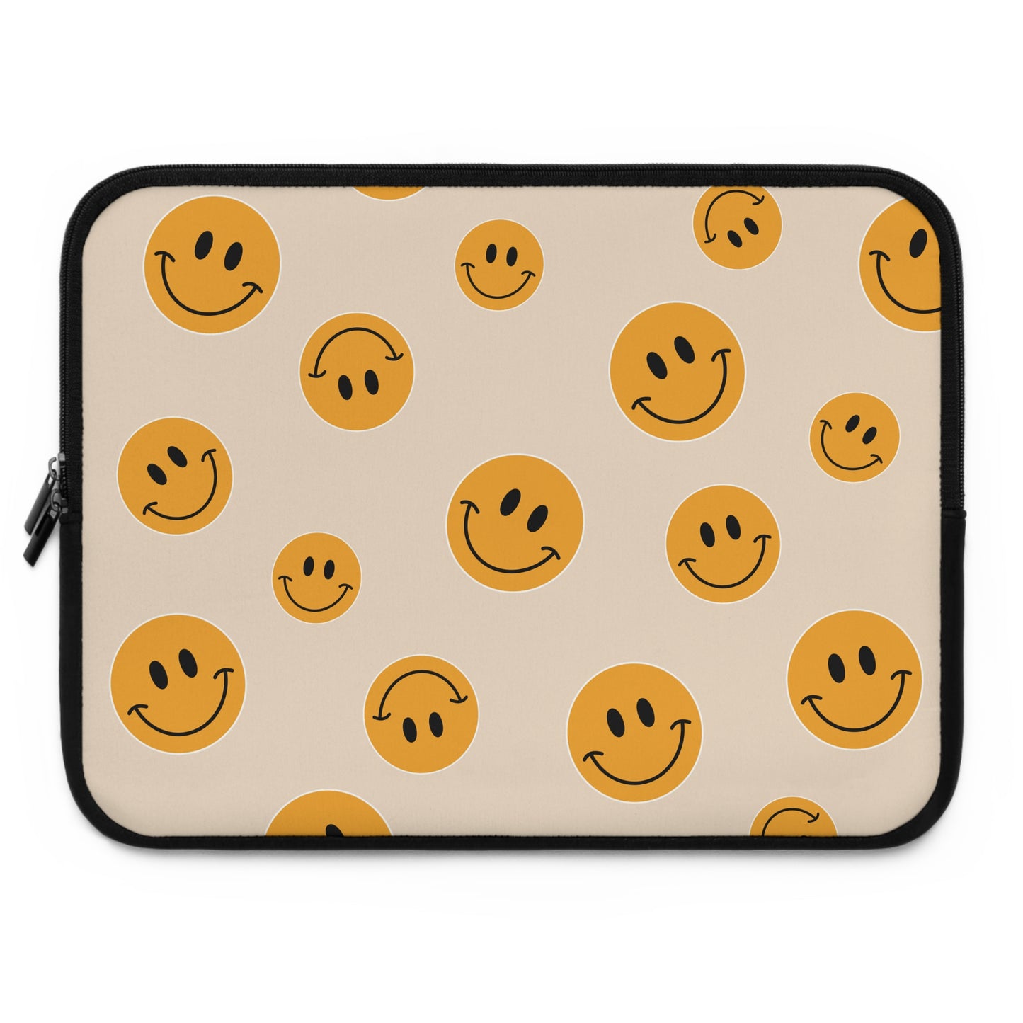 Smiley Face Laptop Sleeve – Fun & Stylish Tech Accessory