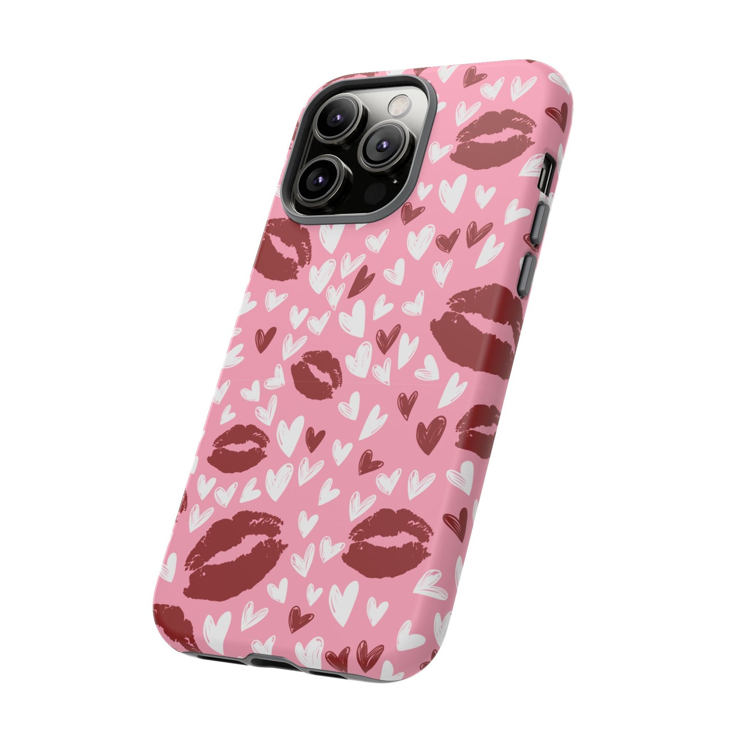 Kiss & Love Phone Case - Tough Cases for Romance Lovers
