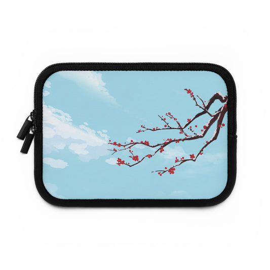 Cherry Blossom Laptop Sleeve - Elegant Design for Tech Lovers