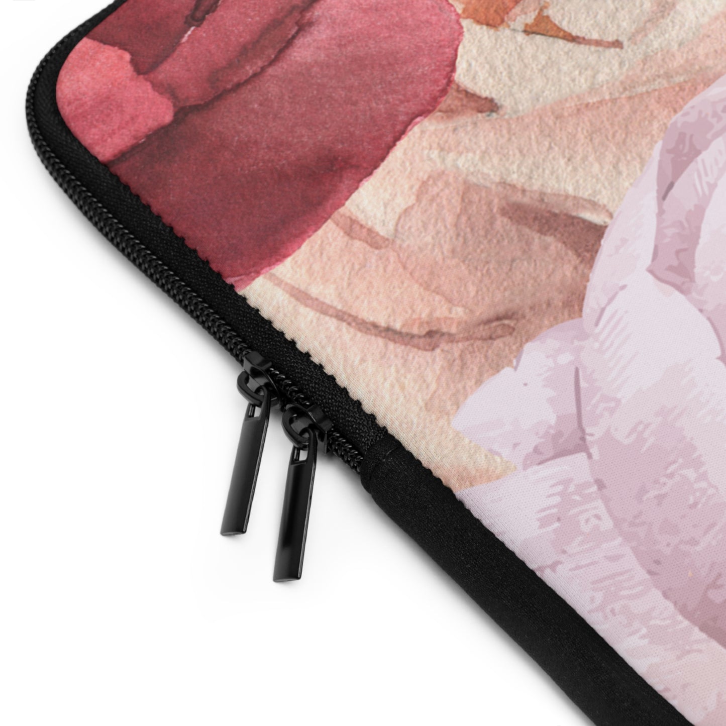 Elegant Floral Laptop Sleeve for Women - Stylish Protection for Your Device