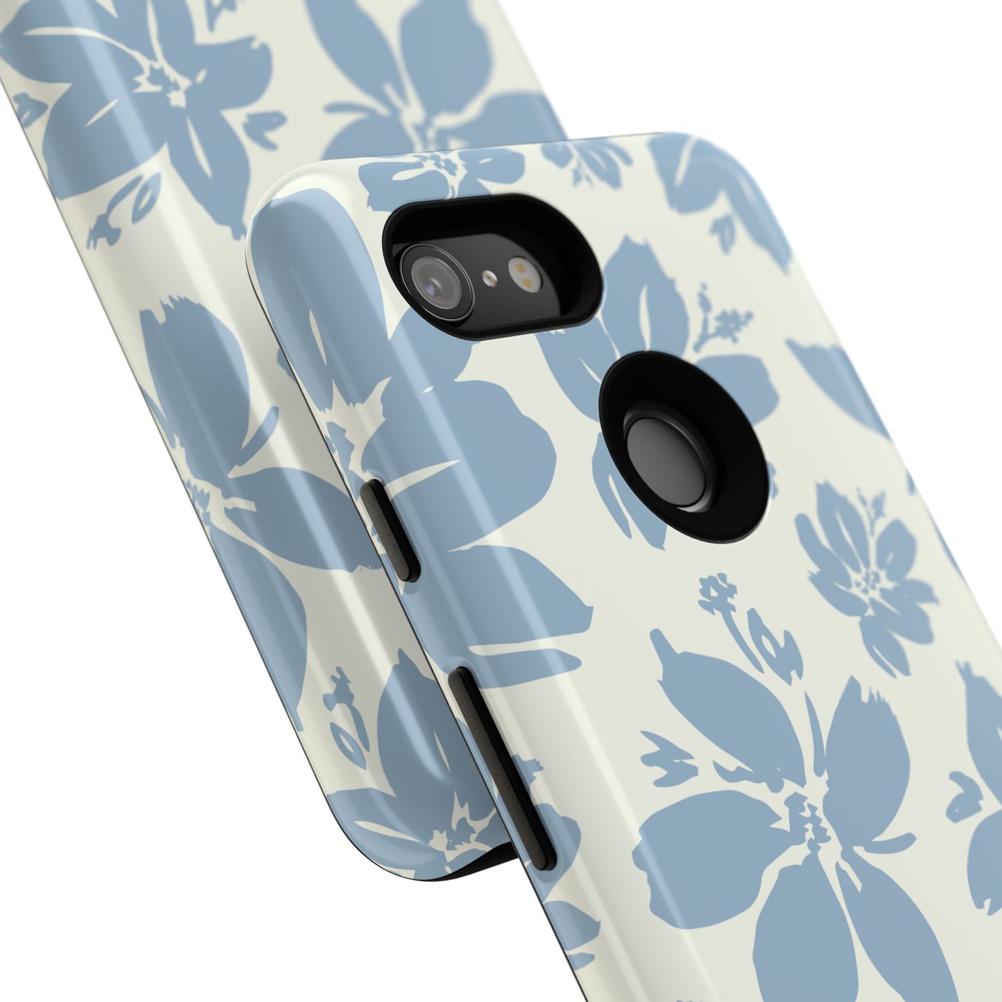 Floral Tough Phone Case  - Stylish and Durable Protective Cover