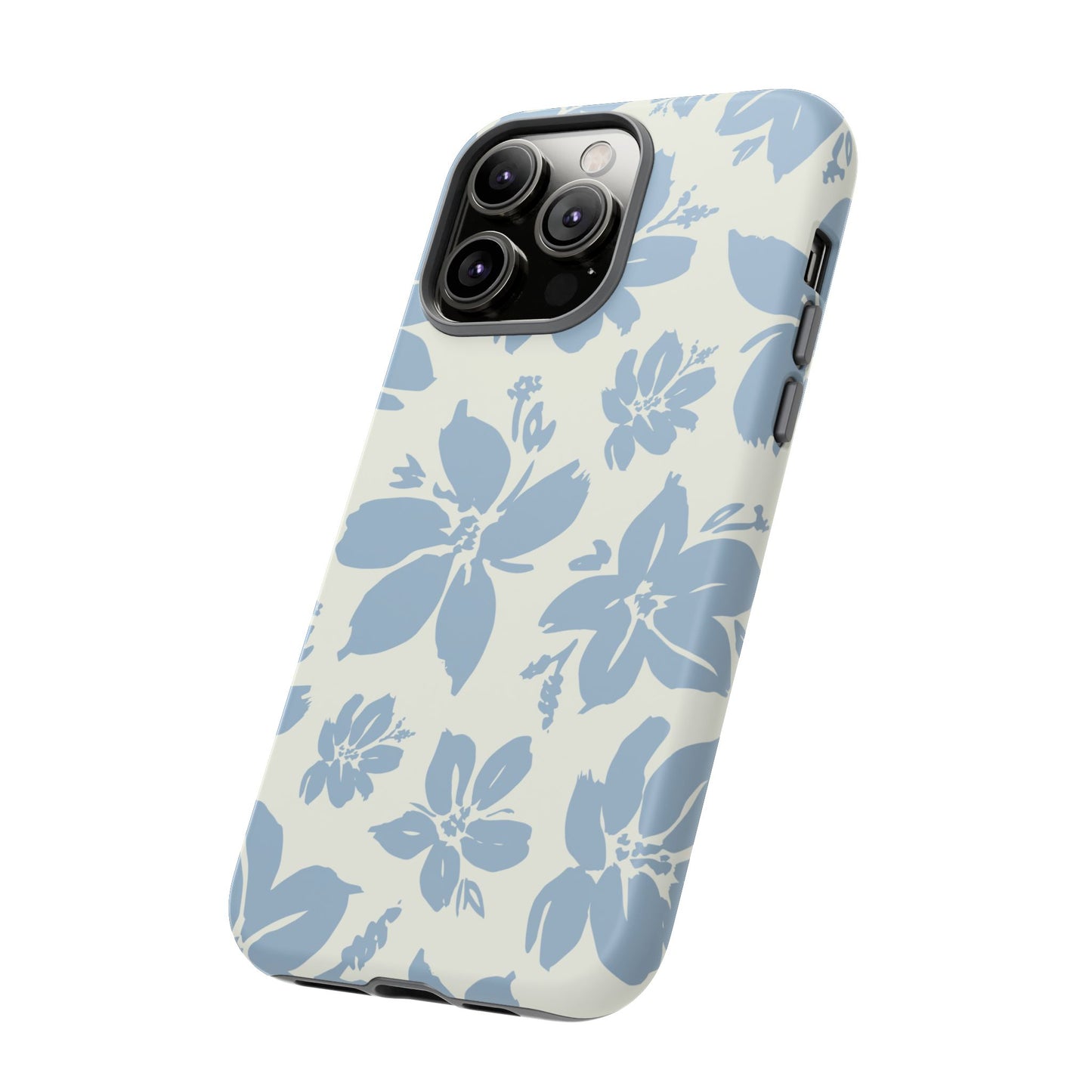 Floral Tough Phone Case  - Stylish and Durable Protective Cover