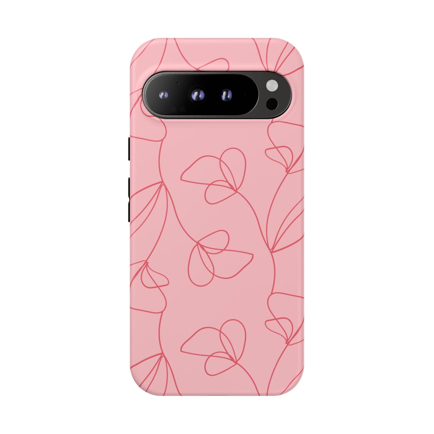 Tough Cases: Elegant Floral Phone Case - Durable Protection with Stylish Design